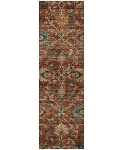 Dalyn Silk Road Sr4 2'3"x7'6" Runner Area Rug In Brown