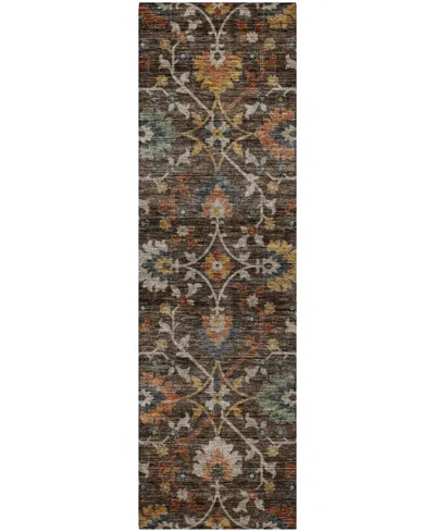 Dalyn Silk Road Sr4 2'3"x7'6" Runner Area Rug In Brown