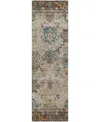 Dalyn Silk Road Sr5 2'3"x7'6" Runner Area Rug In Brown