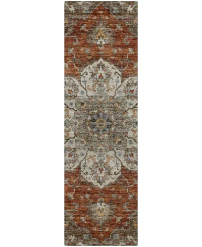 Dalyn Silk Road Sr6 2'3"x7'6" Runner Area Rug In Brown