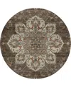 Dalyn Silk Road Sr6 8'x8' Round Area Rug In Multi