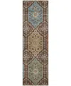 Dalyn Silk Road Sr7 2'3"x7'6" Runner Area Rug In Multi