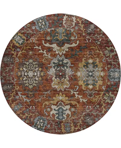 Dalyn Silk Road Sr8 8'x8' Round Area Rug In Multi