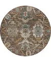 Dalyn Silk Road Sr8 8'x8' Round Area Rug In Multi