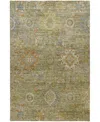 Dalyn Silk Road Sr9 6'6"x9'6" Area Rug In Green
