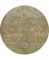 Dalyn Silk Road Sr9 8'x8' Round Area Rug In Multi