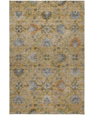 Dalyn Silk Road Washable Sr1 5'x7'6" Area Rug In Orange