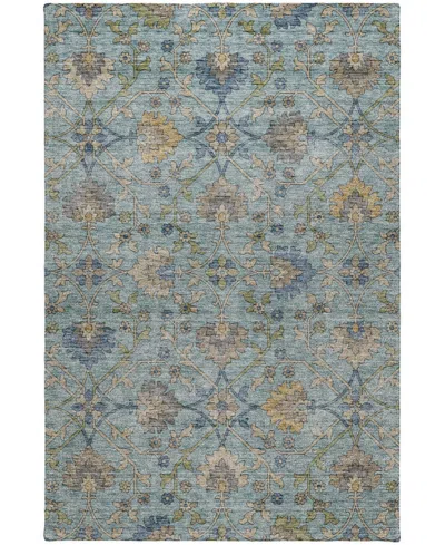 Dalyn Silk Road Washable Sr1 9'x12' Area Rug In Blue