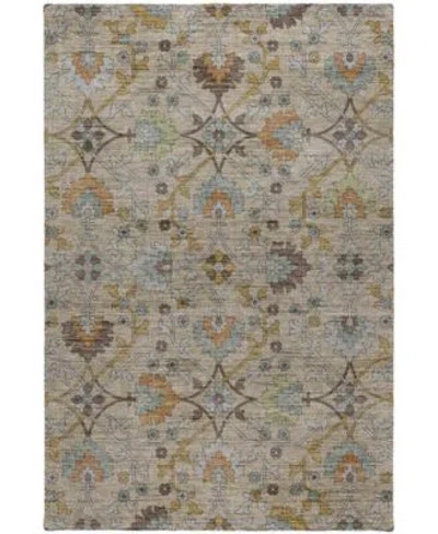 Dalyn Silk Road Washable Sr1 Area Rug Collection In Basil