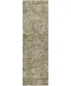 Dalyn Silk Road Washable Sr2 2'3"x7'6" Runner Area Rug In Green