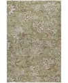 Dalyn Silk Road Washable Sr2 5'x7'6" Area Rug In Green