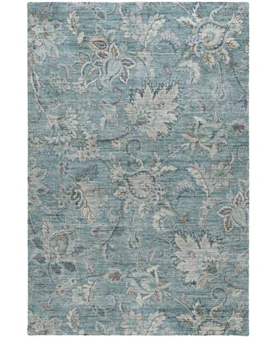 Dalyn Silk Road Washable Sr2 8'x10' Area Rug In Blue
