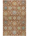 Dalyn Silk Road Washable Sr3 6'6"x9'6" Area Rug In Red