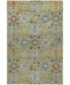 Dalyn Silk Road Washable Sr3 8'x10' Area Rug In Green