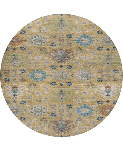 Dalyn Silk Road Washable Sr3 8'x8' Round Area Rug In Multi
