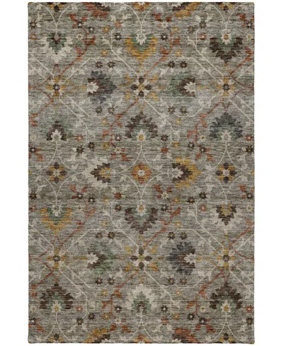 Dalyn Silk Road Washable Sr4 3'x5' Area Rug In Gray