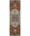 Dalyn Silk Road Washable Sr6 2'3"x7'6" Runner Area Rug In Red