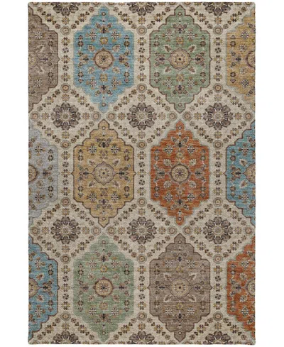 Dalyn Silk Road Washable Sr7 2'6"x3'10" Area Rug In Sand