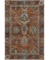 Dalyn Silk Road Washable Sr8 5'x7'6" Area Rug In Red