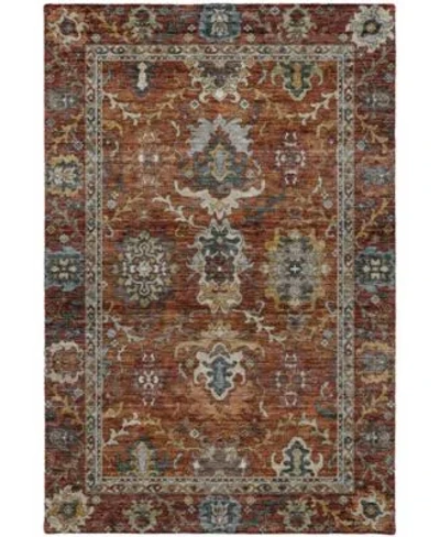 Dalyn Silk Road Washable Sr8 Area Rug Collection In Brown