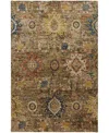 Dalyn Silk Road Washable Sr9 2'6"x3'10" Area Rug In Brown