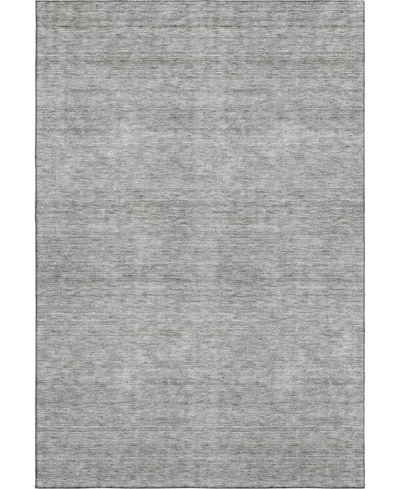 Dalyn Soft Essentials Machine Washable Se1 10'x14' Area Rug In Gray