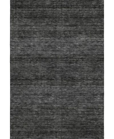 Dalyn Soft Essentials Machine Washable Se1 10'x14' Area Rug In Black
