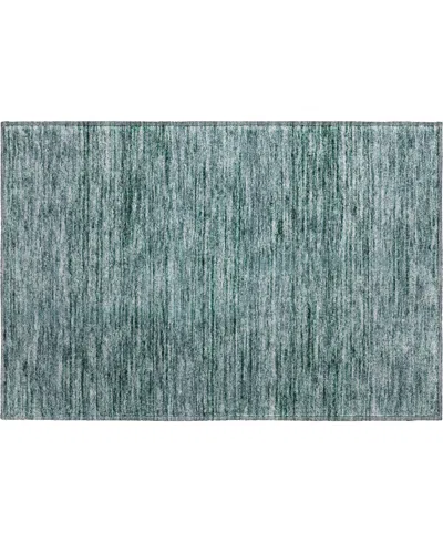 Dalyn Soft Essentials Machine Washable Se1 1'8"x2'6" Area Rug In Blue