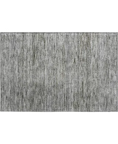 Dalyn Soft Essentials Machine Washable Se1 1'8"x2'6" Area Rug In Gray