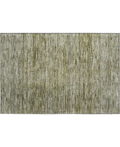 Dalyn Soft Essentials Machine Washable Se1 1'8"x2'6" Area Rug In Green