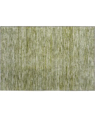 Dalyn Soft Essentials Machine Washable Se1 1'8"x2'6" Area Rug In Green