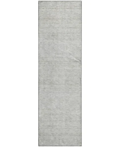 Dalyn Soft Essentials Machine Washable Se1 2'3"x7'6" Runner Area Rug In White