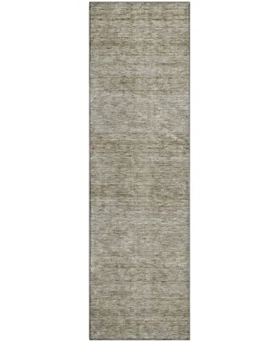 Dalyn Soft Essentials Machine Washable Se1 2'3"x7'6" Runner Area Rug In Green