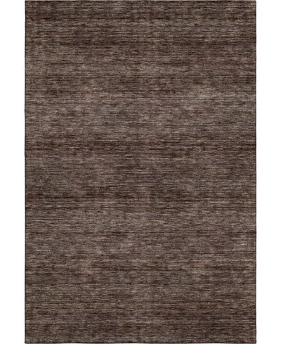 Dalyn Soft Essentials Machine Washable Se1 3'x5' Area Rug In Brown