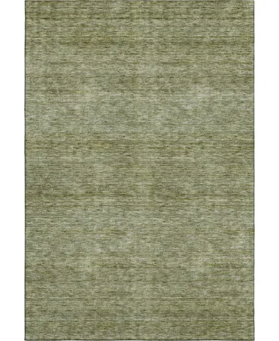 Dalyn Soft Essentials Machine Washable Se1 3'x5' Area Rug In Green