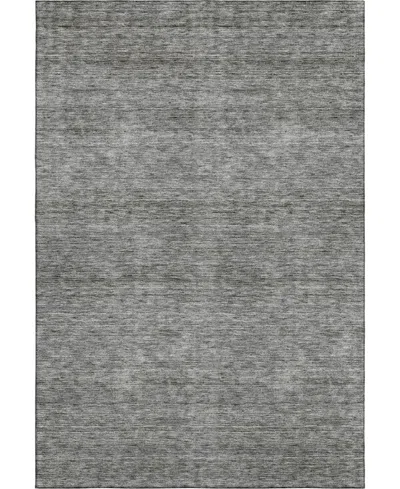 Dalyn Soft Essentials Machine Washable Se1 5'x7'6" Area Rug In Gray
