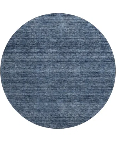 Dalyn Soft Essentials Machine Washable Se1 8'x8' Round Area Rug In Multi