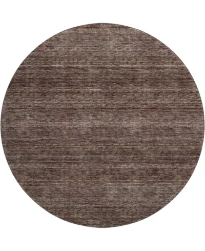 Dalyn Soft Essentials Machine Washable Se1 8'x8' Round Area Rug In Multi