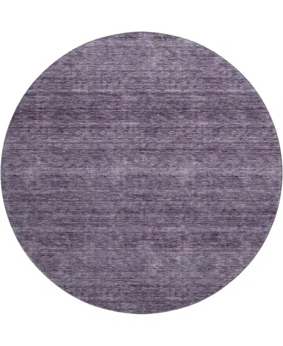 Dalyn Soft Essentials Machine Washable Se1 8'x8' Round Area Rug In Multi