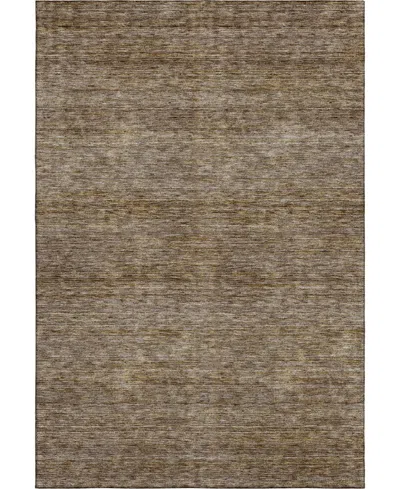 Dalyn Soft Essentials Machine Washable Se1 9'x12' Area Rug In Brown