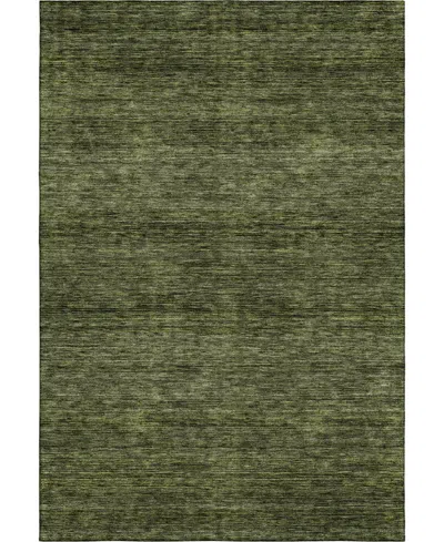 Dalyn Soft Essentials Machine Washable Se1 9'x12' Area Rug In Green