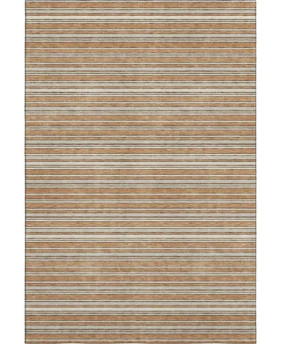 Dalyn Soft Essentials Machine Washable Se2 10'x14' Area Rug In Brown