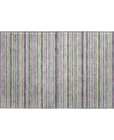 Dalyn Soft Essentials Machine Washable Se2 1'8"x2'6" Area Rug In Gray