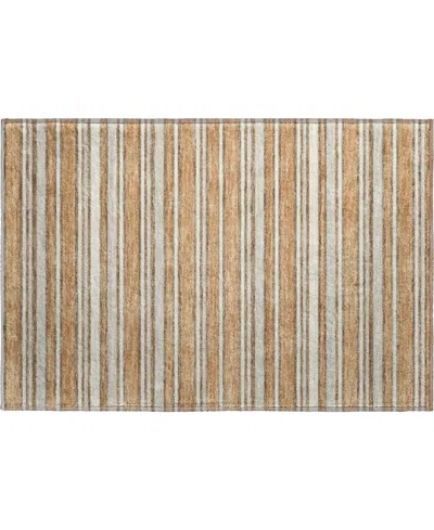 Dalyn Soft Essentials Machine Washable Se2 1'8"x2'6" Area Rug In Brown