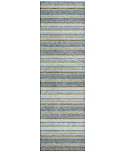 Dalyn Soft Essentials Machine Washable Se2 2'3"x7'6" Runner Area Rug In Multi