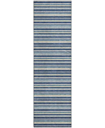 Dalyn Soft Essentials Machine Washable Se2 2'3"x7'6" Runner Area Rug In Multi
