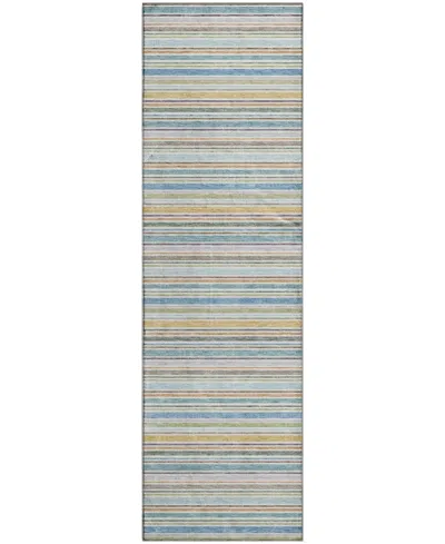 Dalyn Soft Essentials Machine Washable Se2 2'3"x7'6" Runner Area Rug In Multi