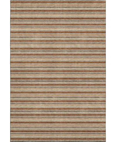 Dalyn Soft Essentials Machine Washable Se2 2'6"x3'10" Area Rug In Brown