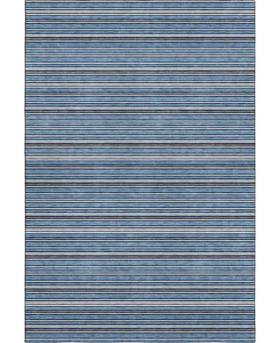 Dalyn Soft Essentials Machine Washable Se2 3'x5' Area Rug In Blue