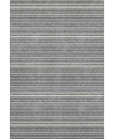 Dalyn Soft Essentials Machine Washable Se2 3'x5' Area Rug In Gray